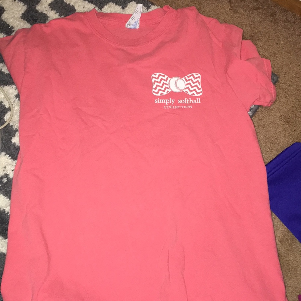 Simply softball collection shirt.